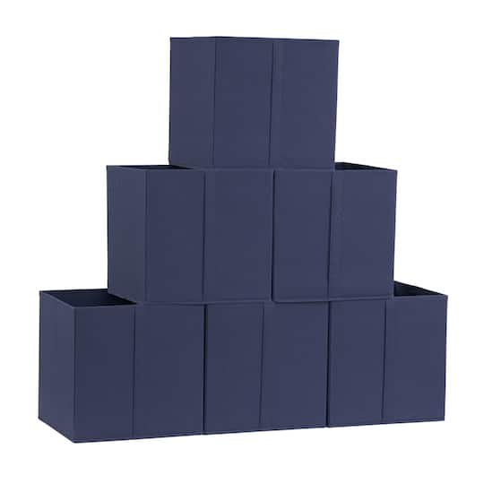 Household Essentials Storage Cubes with Vertical Handle, 6ct.